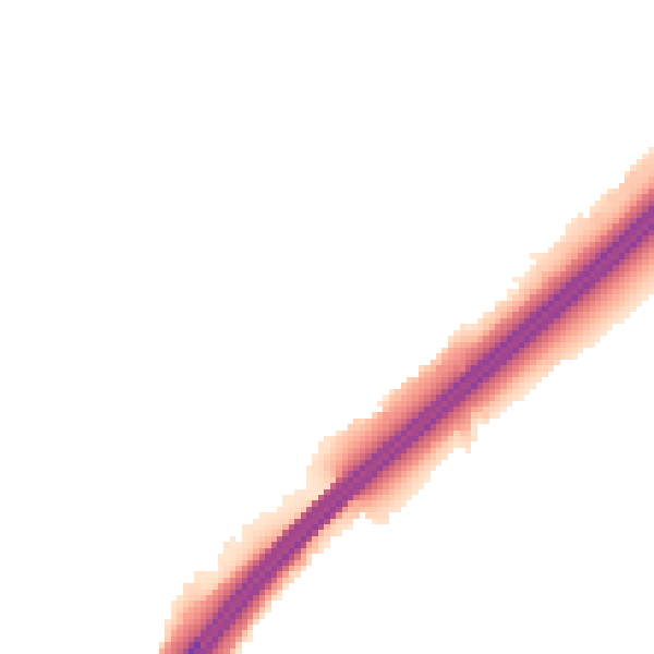 Night-time road noise heatmap for GL4 5UE