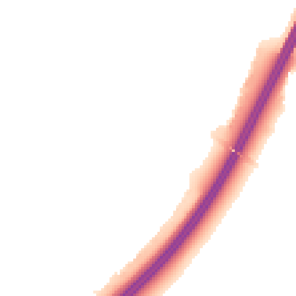Night-time road noise heatmap for GL4 5WH