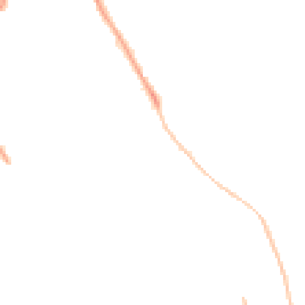 Night-time road noise heatmap for GL4 6AB