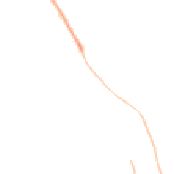 Night-time road noise heatmap for GL4 6AL