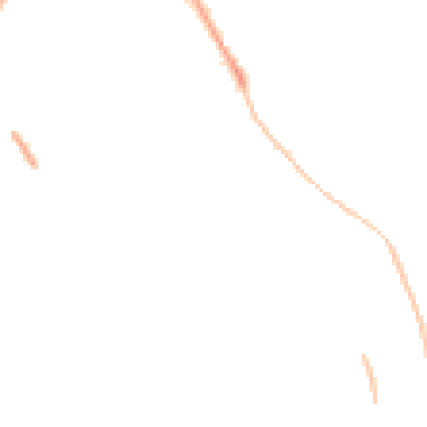 Night-time road noise heatmap for GL4 6AN
