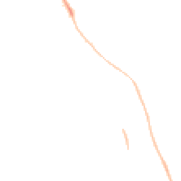Night-time road noise heatmap for GL4 6HA