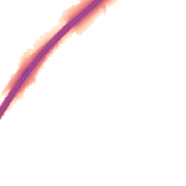 Night-time road noise heatmap for GL4 8AY