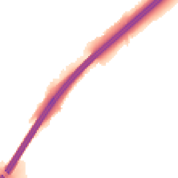 Night-time road noise heatmap for GL4 8BD