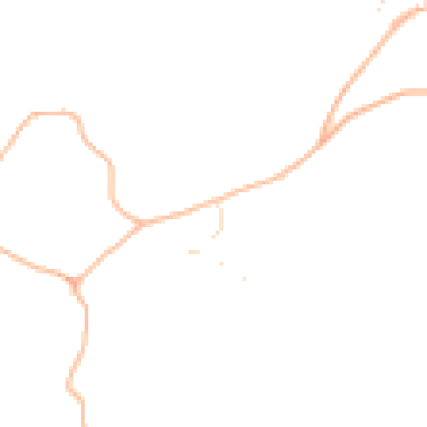 Daytime road noise heatmap for GL4 8HS