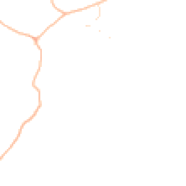 Daytime road noise heatmap for GL4 8HY