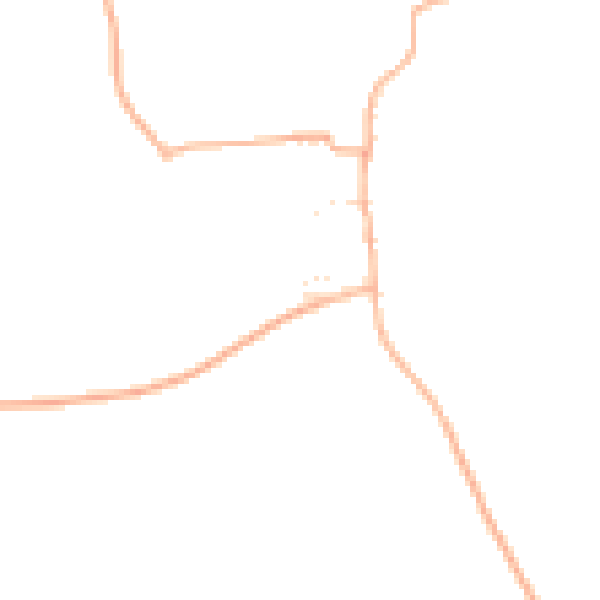 Daytime road noise heatmap for GL4 8LF