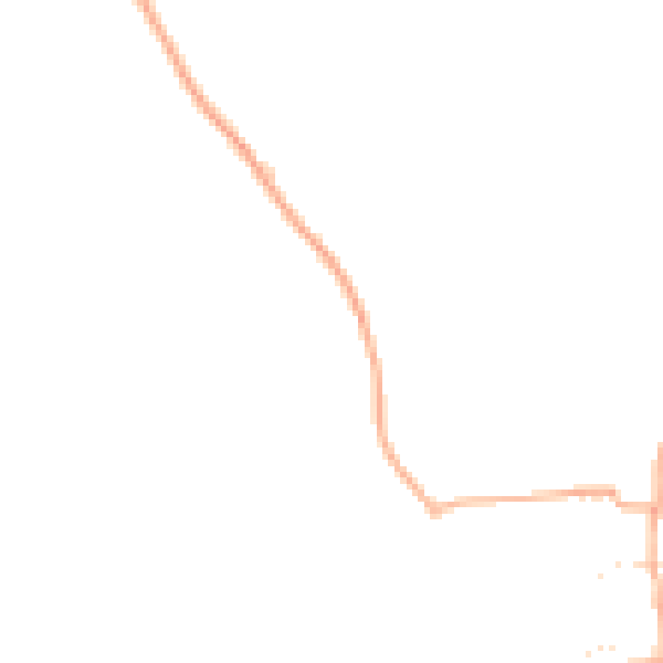 Daytime road noise heatmap for GL4 8LL