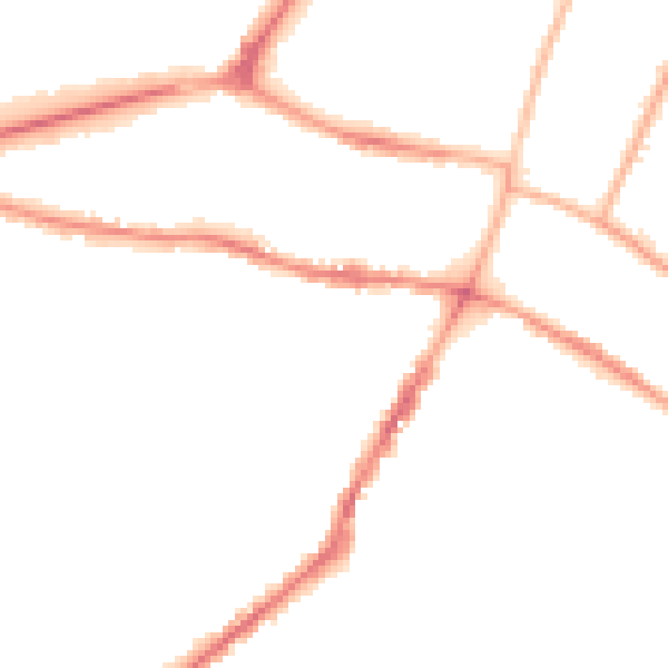 Night-time road noise heatmap for GL50 2AR