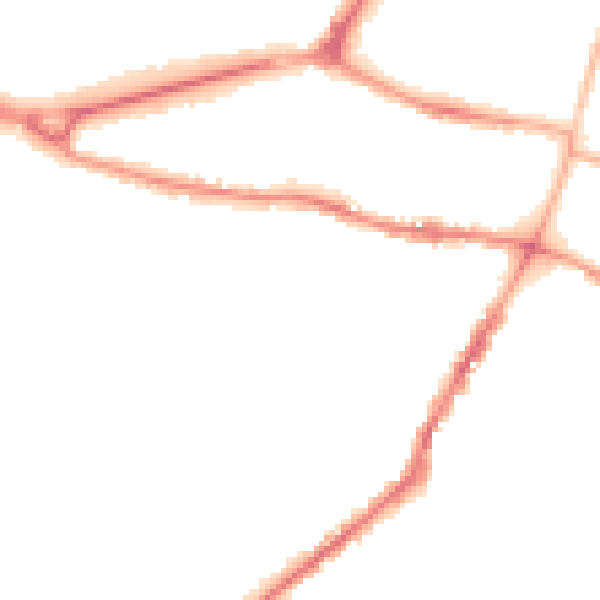 Night-time road noise heatmap for GL50 2EL