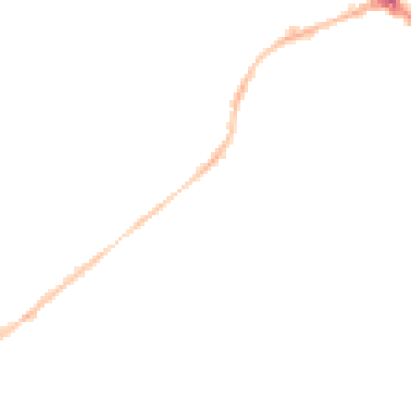 Night-time road noise heatmap for GL50 2NT