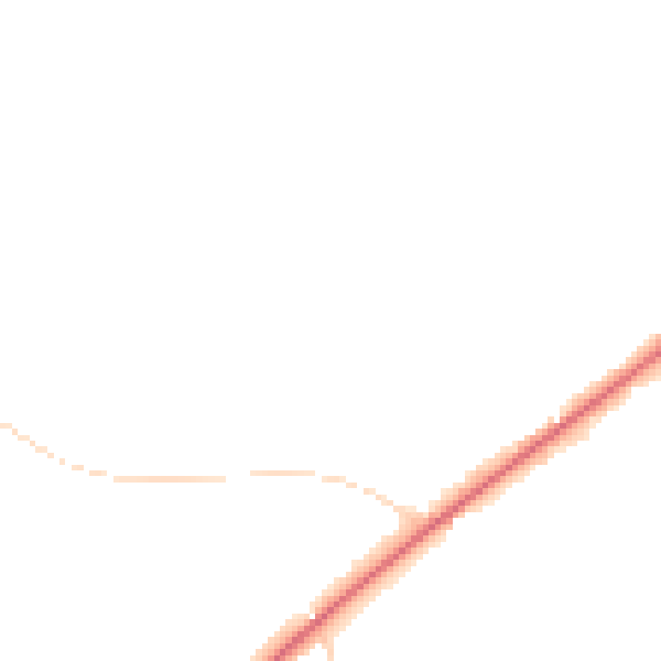 Night-time road noise heatmap for GL50 2RD