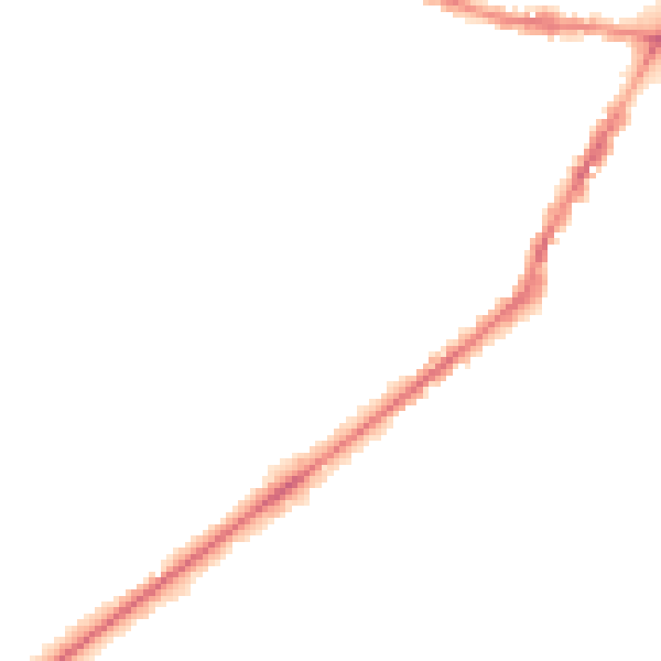 Night-time road noise heatmap for GL50 2SN
