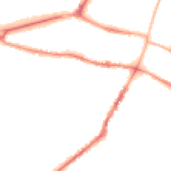 Night-time road noise heatmap for GL50 2TB