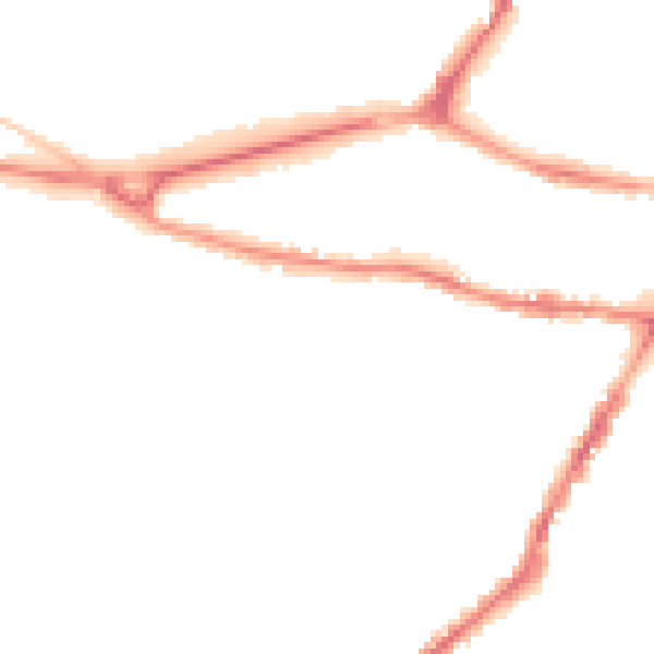 Night-time road noise heatmap for GL50 2TG