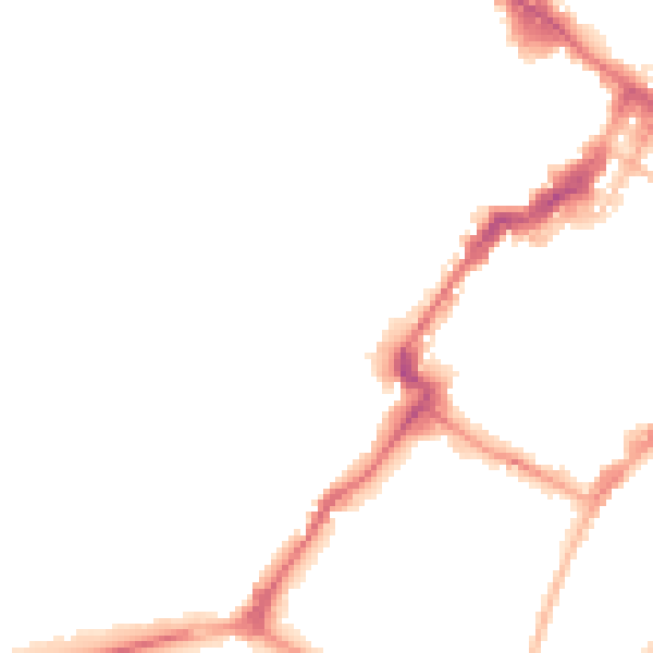 Night-time road noise heatmap for GL50 3ET