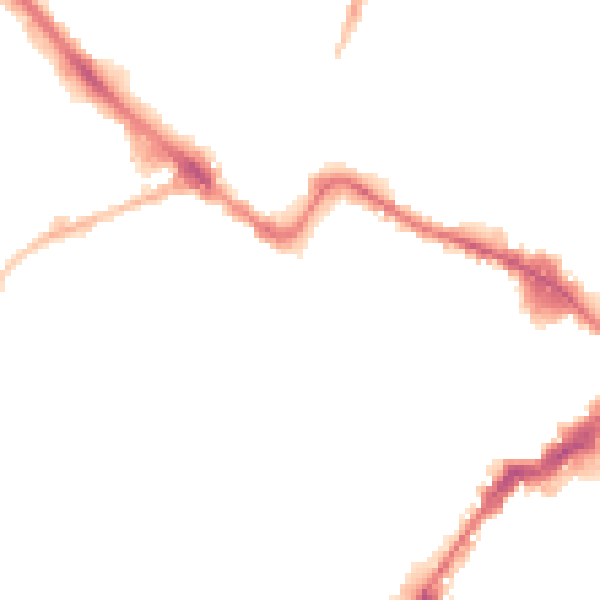 Night-time road noise heatmap for GL50 3NR