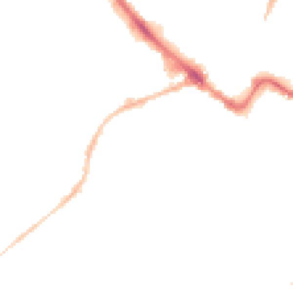 Night-time road noise heatmap for GL50 3RS