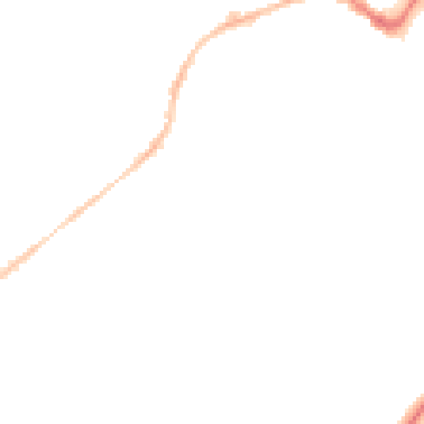 Night-time road noise heatmap for GL50 3RW