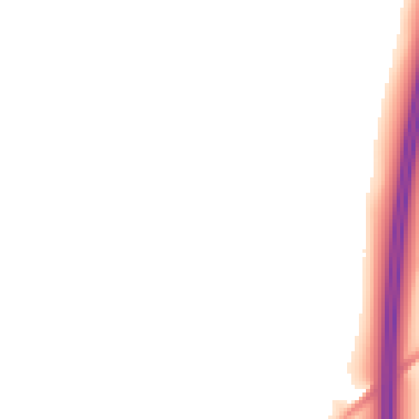 Night-time road noise heatmap for GL51 0TN