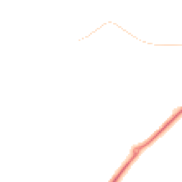 Night-time road noise heatmap for GL51 3UY