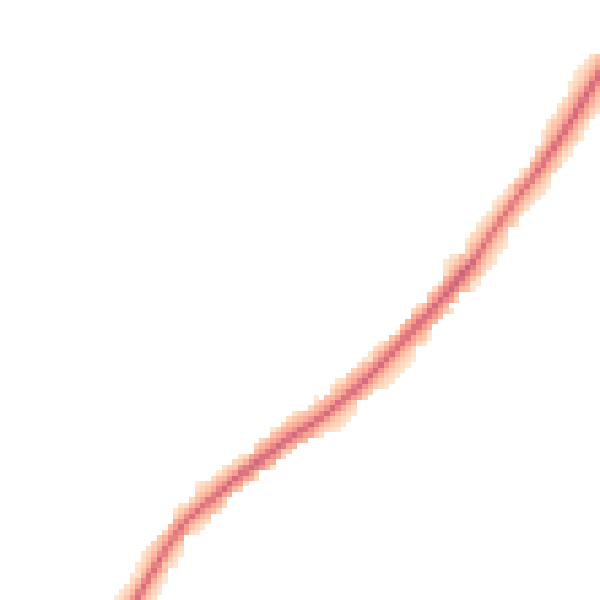 Night-time road noise heatmap for GL51 4SF