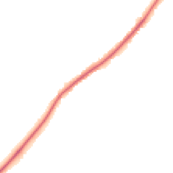 Night-time road noise heatmap for GL51 4XL