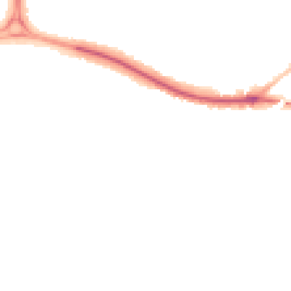 Night-time road noise heatmap for GL51 6LX