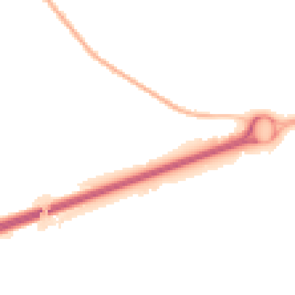 Night-time road noise heatmap for GL51 6SJ