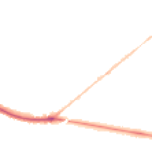 Night-time road noise heatmap for GL51 7EG