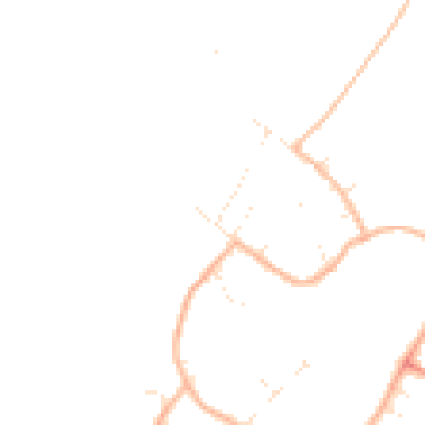 Daytime road noise heatmap for GL51 9RL