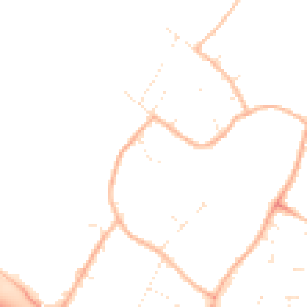 Daytime road noise heatmap for GL51 9SD