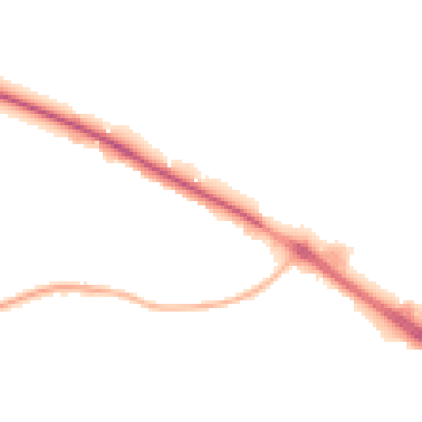 Night-time road noise heatmap for GL51 9SL