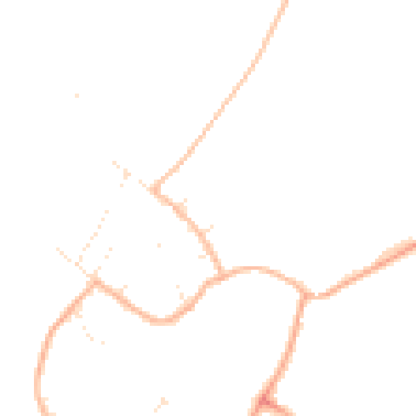 Daytime road noise heatmap for GL51 9TT