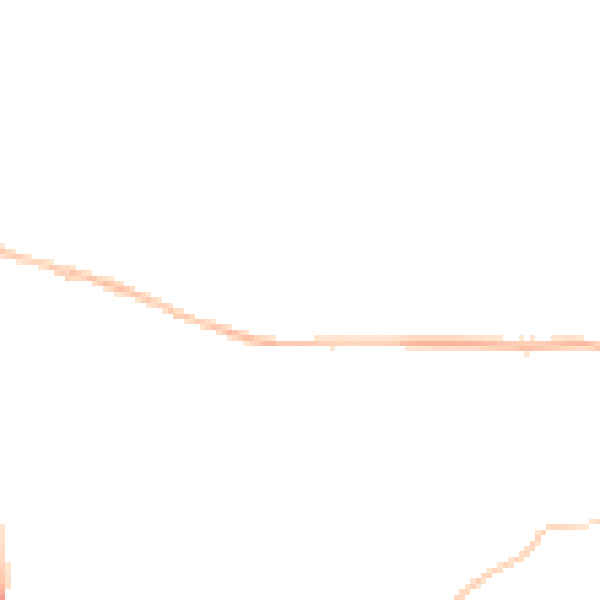Night-time road noise heatmap for GL52 3AL