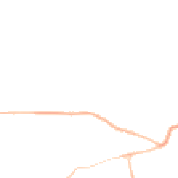 Night-time road noise heatmap for GL52 3DZ