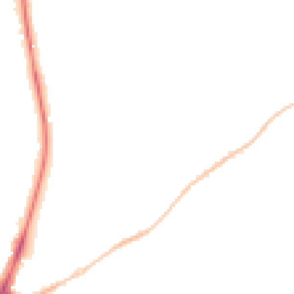 Night-time road noise heatmap for GL52 3HW