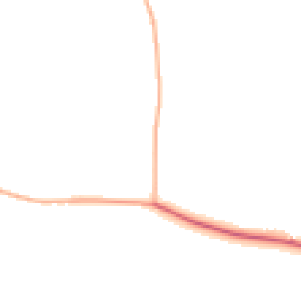 Daytime road noise heatmap for GL52 3PD