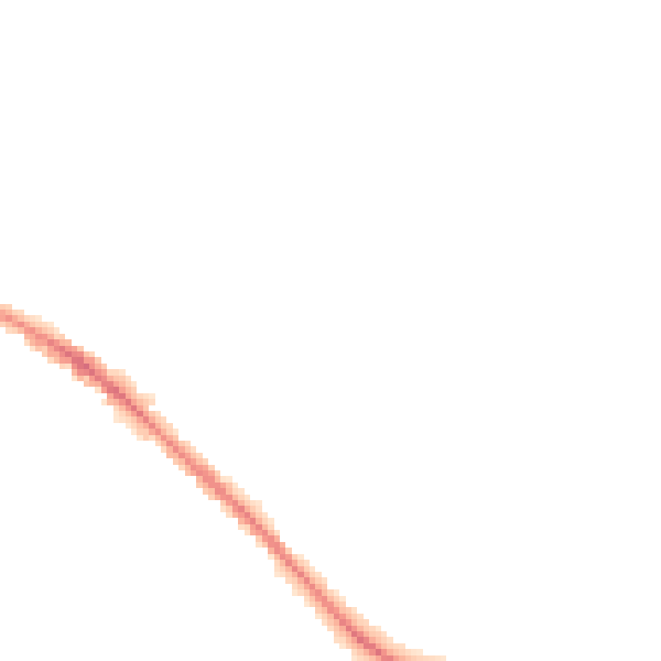 Night-time road noise heatmap for GL52 6LE