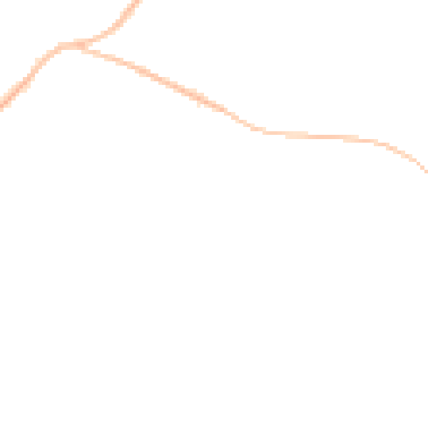 Night-time road noise heatmap for GL52 6QJ