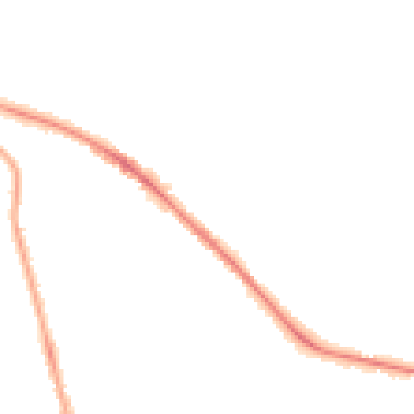 Night-time road noise heatmap for GL52 6UR