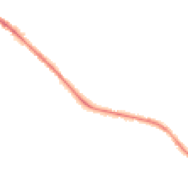 Night-time road noise heatmap for GL52 6XW