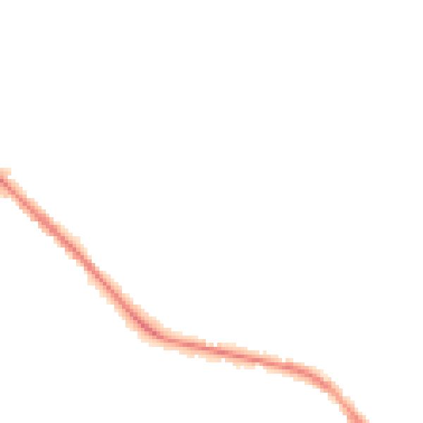 Night-time road noise heatmap for GL52 6YA