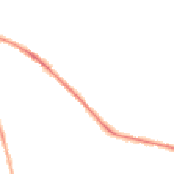 Night-time road noise heatmap for GL52 6YH