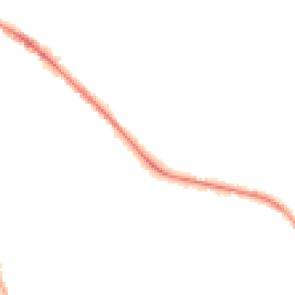Night-time road noise heatmap for GL52 6YJ