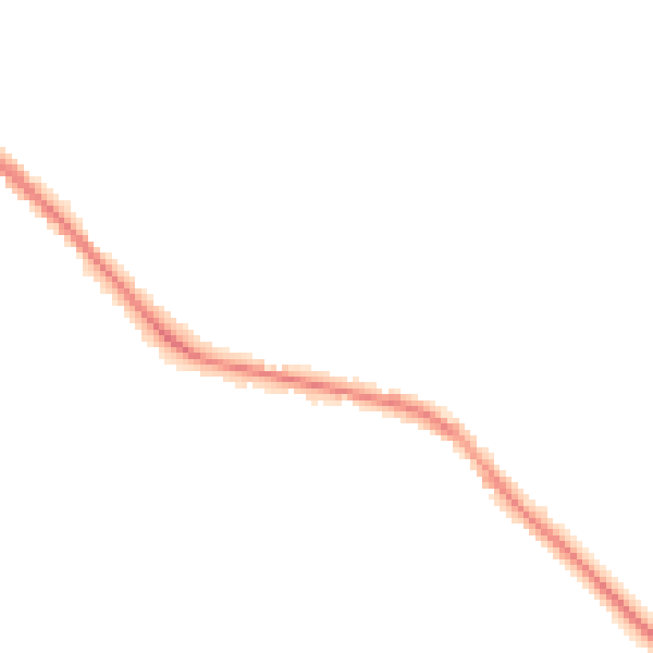 Night-time road noise heatmap for GL52 6YR