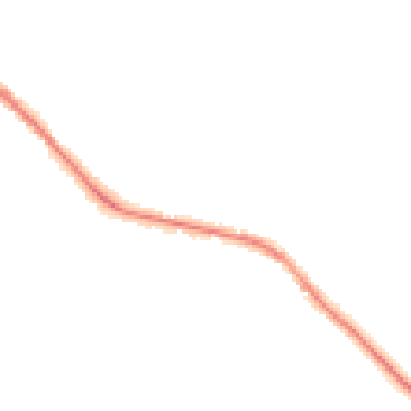Night-time road noise heatmap for GL52 6YW