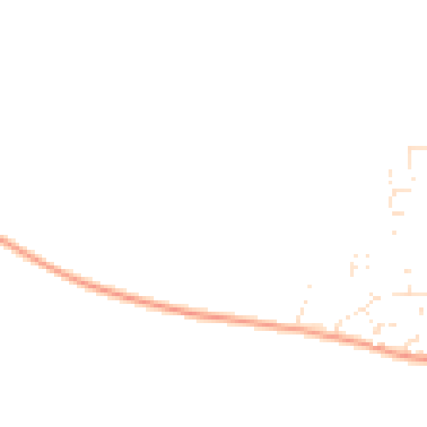 Daytime road noise heatmap for GL52 7AN