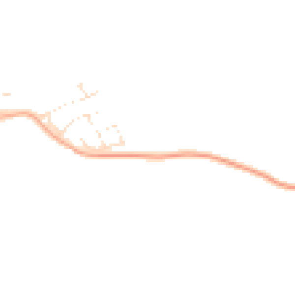 Daytime road noise heatmap for GL52 7SU