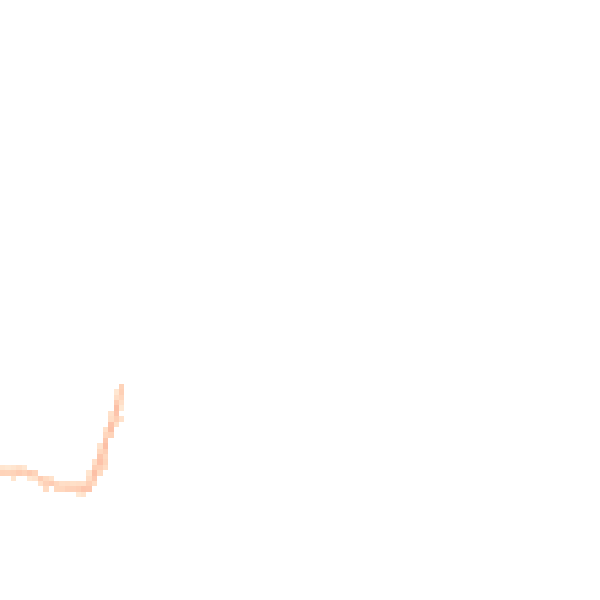 Night-time road noise heatmap for GL52 8BD